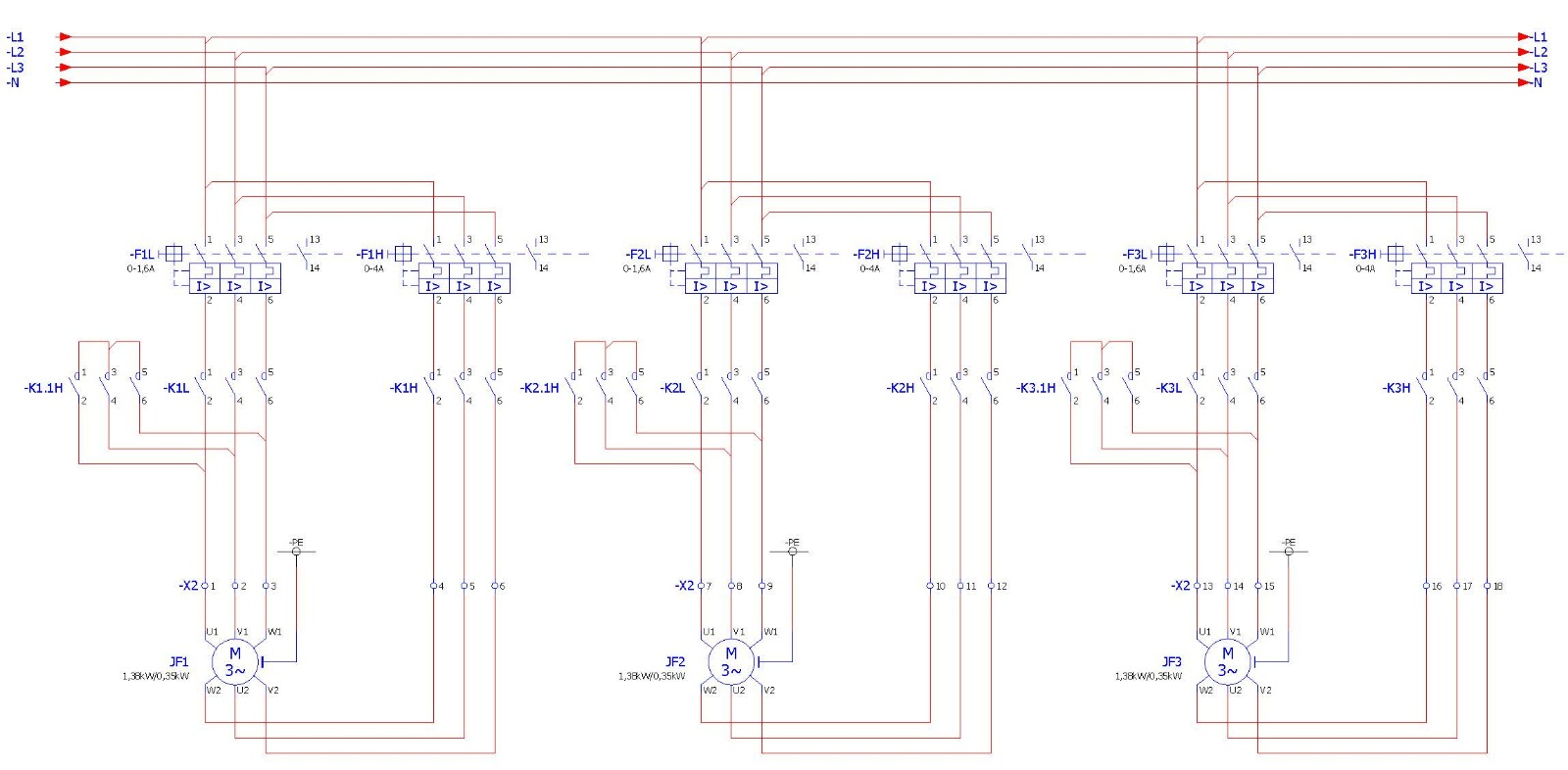 Proiectare instalatii electrice